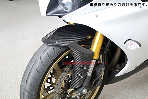 SSK フロントフェンダー ドライカーボン 平織り艶消し (YAMAHA YZF-R1 2009-2014) CYA0203PM