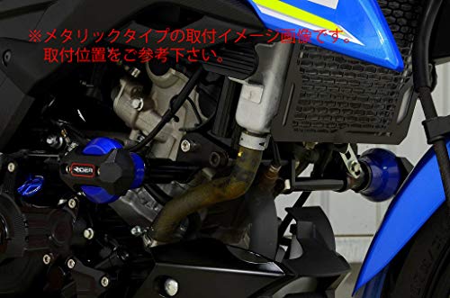 RIDEA フレームスライダー スタンダードタイプ カラー:チタン SUZUKI GSX-S125 FS-SU02-TM