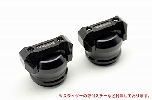 RIDEA フレームスライダー スタンダードタイプ カラー:ブラック KAWASAKI Z900 RI0000385