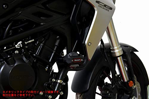 RIDEA フレームスライダー スタンダードタイプ カラー:ブラック HONDA CB250R RI0000423