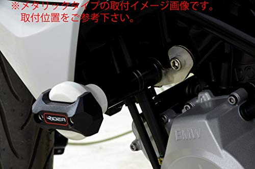 RIDEA フレームスライダー スタンダードタイプ カラー:ブルー BMW G310R FS-BM04-BE