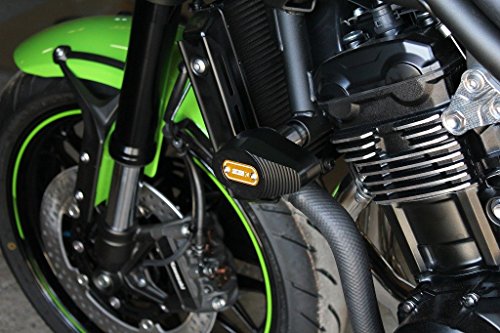 SSK フレームスライダー ステーカラー:ブラック 先端プレートカラー:チタン KAWASAKI Z900RS KAWASAKI Z900RS CAFE AFSKA01BKTM