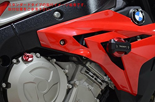 RIDEA フレームスライダー メタリックタイプ ゴールド BMW S1000R FS2-BM02-GD