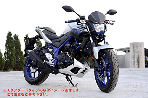 RIDEA フレームスライダー メタリックタイプ ゴールド YAMAHA MT-25/MT-03 FS2-Y06-GD