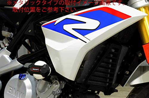 RIDEA フレームスライダー スタンダードタイプ カラー:ブルー BMW G310R FS-BM04-BE