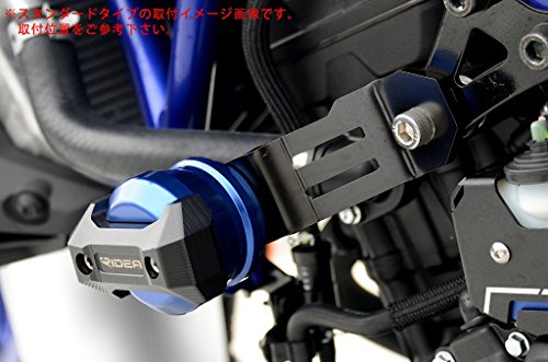 RIDEA フレームスライダー メタリックタイプ ゴールド YAMAHA MT-25/MT-03 FS2-Y06-GD