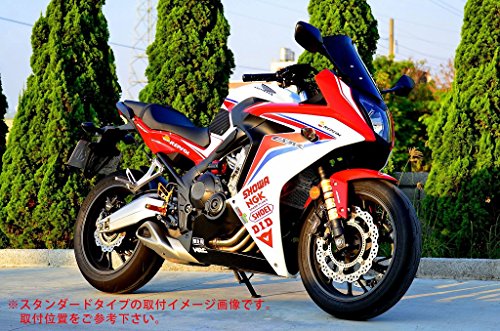 RIDEA フレームスライダー メタリックタイプ ブルー HONDA CBR650F/CB650F FS2-H03-BE