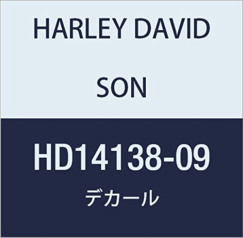 ハーレーダビッドソン(HARLEY DAVIDSON) DECAL,RH/SDCVR,BLACK/BLUE HD14138-09