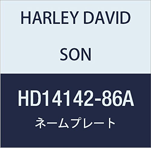 ハーレーダビッドソン(HARLEY DAVIDSON) NAMEPLATE, FRONT FENDER HD14142-86A