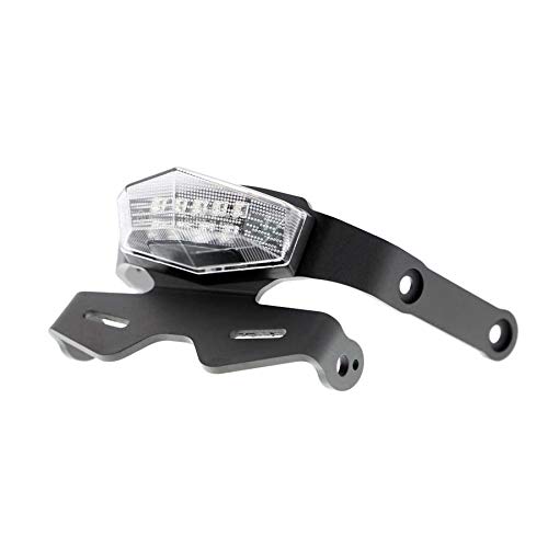 Evotech Performance KTM 690 Duke フェンダーレス（ナンバープレートホルダー）キット 2012+ (Clear リアライト) | prn010329-02 4589971413560