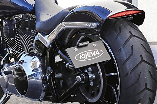 キジマ(Kijima) ナンバープレート サイドマウントキット ハンガータイプ FXSB ブラック HD-01445