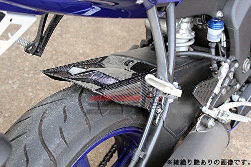 SSK リアフェンダー ドライカーボン 綾織り艶あり YAMAHA (YZF-R6 2008-2016) CYA0404TG