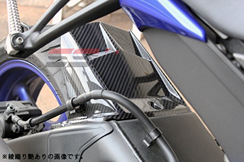 SSK リアフェンダー ドライカーボン 綾織り艶あり YAMAHA (YZF-R6 2008-2016) CYA0404TG