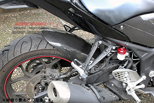 SSK リアフェンダー ロングタイプ ドライカーボン 綾織り艶消し (YZF-R25)(YZF-R3)(MT-25)(MT-03) CYA0602TM