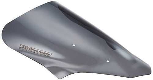 ヨシムラ(YOSHIMURA) スクリーン ウィンドアーマーNK ポリカーボネイト樹脂 グラファイトブラック 幅272mm/高さ353mm GSR750(11-) 522-158-1000