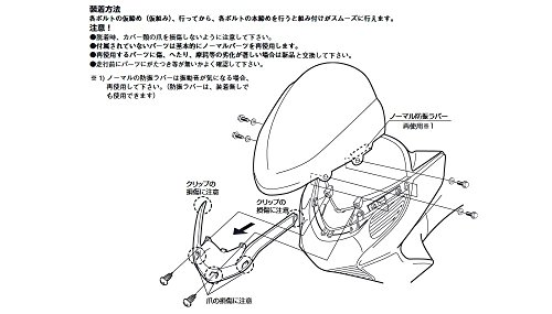 キタコ(KITACO) エアロスクリーン(スモーク) PCX125/PCX150 670-1426300