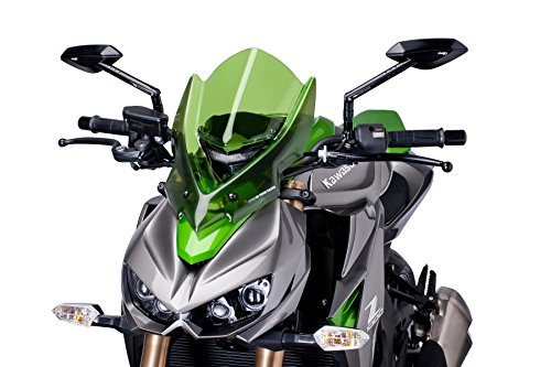 Puig(プーチ) バイク用スクリーンカウル ダークスモーク NEW GENERATION LONG  Kawasaki Z1000 (14-15) Puig 7514F