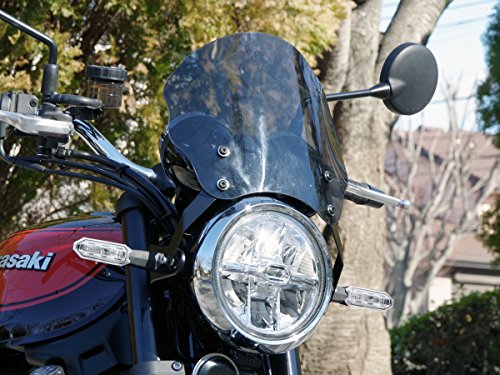 ワールドウォーク Z900RS用オルタナティブスクリーン ミドル スモーク ws-27-5sm