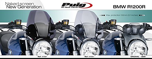 Puig(プーチ)   スクリーン(NEW-GENERATION)  スモーク  BMW R1200R  puig-6488H