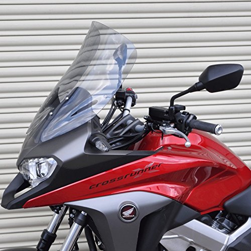 Skidmarx(スキッドマークス) ウィンドスクリーン ツーリングタイプ ライトスモーク HONDA VFR800X CROSSRUNNER(クロスランナー) 2015- SKTSHO002LS