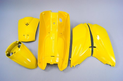 ai-NET バイクパーツ AF61 外装カウル 5点セット オリオンイエロー 黄色 TODAY(トゥデイ)