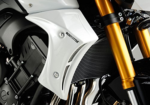 BODYSTYLE ラジエーターサイドカバー YAMAHA FZ8 2010-2015 ブラック | 6529250 | 4251233308753 6529250