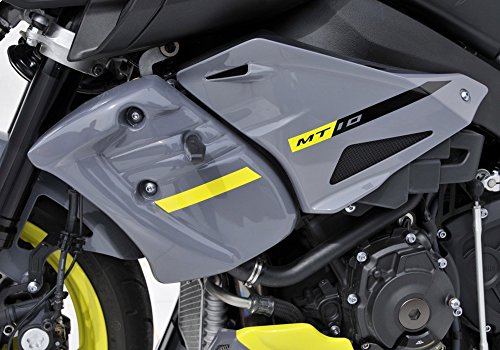 BODYSTYLE ラジエーターサイドカバー YAMAHA MT-10 2016-2017 グレー | 6529618 | 4251233332703 6529618