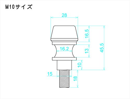 SSK スタンドフックスライダー M10 レッド ASS0301RD