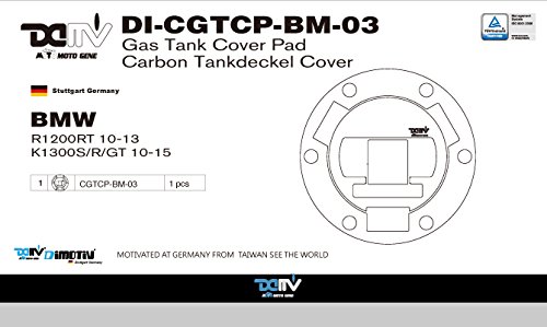 3Dタンクキャップパッド  K3 カーボン(Tank Cap Protective Pad)BMW R1200RT,K1300S/R/GT DI-CGTCP-BM-03