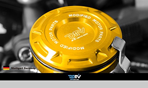 Dimotiv DMV リザーバータンクキャップ フロント (Reservoir Cap)BMW/BUELL/HONDA/KAWASAKI/SUZUKI/TRIUMPH/YAMAHA/HARTFORD系 グリーン DI-RC-52-400-D