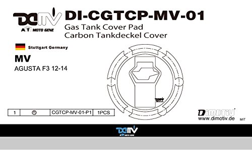 MV AGUSTA F3 3Dタンクキャップパッド K3 カーボン(Tank Cap Protective Pad) DI-CGTCP-MV-01