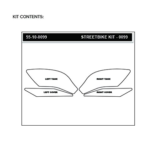 STOMPGRIP(ストンプグリップ) トラクションパッド タンクキット VOLCANO クリア YZF-R1(15) 55-10-0099