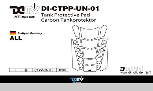 汎用3Dタンクパッド K3 カーボン(Tank Protective Pad)-Type 1 DI-CTPP-UN-01