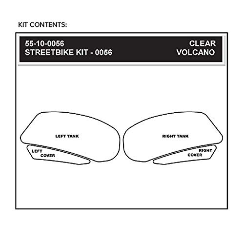 Stompgrip(ストンプグリップ゜) トラクションパッド タンクキット GSX-R1000 09-15(ブラック) 55-10-0056B 55-10-0056B