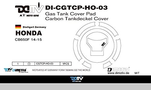 3Dタンクキャップパッド  K3 カーボン(Tank Cap Protective Pad)HONDA CB650F 14, CBR650F 14-15,VFR800X 15,Crosstourer1200,NM4,CBR1000RR 2015 DI-CGTCP-HO-03