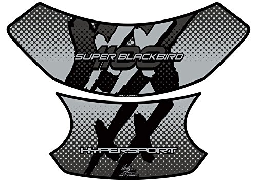 MOTOGRAFIX(モトグラフィックス) タンクパッド CBR1100XX BLACKBIRD 96-08 シルバー MT-TH020S