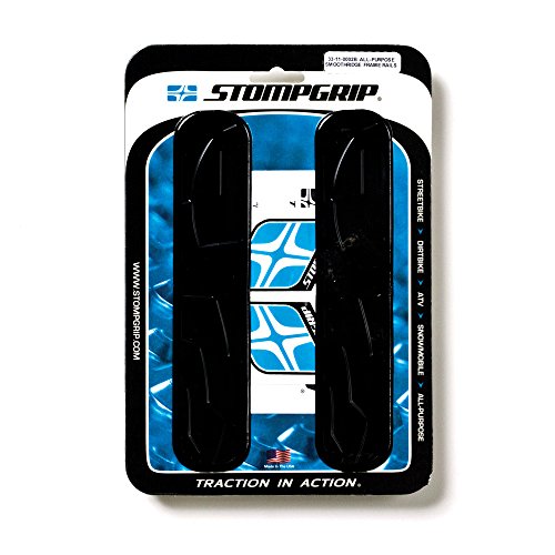 STOMPGRIP(ストンプグリップ) トラクションパッド ユニバーサル FRAMERAILS 4.5cmx21.0cm エラストマー樹脂 ブラック 33-11-0002B 33-11-0002B