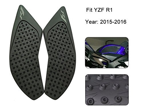 yamaha YZF-R1用良質ラバー３D立体成型Yamaha YZF-R1 2015 2016タンクパッド タンクプロテクター ニーグリップラバー