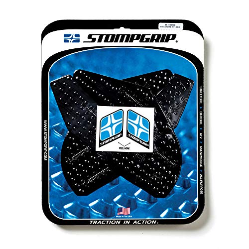 Stompgrip(ストンプグリップ゜) トラクションパッド タンクキット Ninja250/300 Z250/300 (ブラック) 55-10-0043B 55-10-0043B