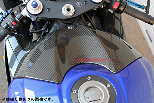 SSK タンクトップカバー ドライカーボン 綾織り艶あり YAMAHA (YZF-R6 2008-2016) CYA0402TG