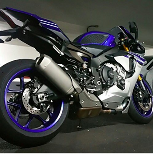 yamaha YZF-R1用良質ラバー３D立体成型Yamaha YZF-R1 2015 2016タンクパッド タンクプロテクター ニーグリップラバー