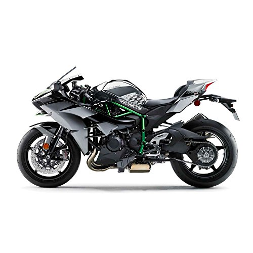 STOMPGRIP(ストンプグリップ) トラクションパッド タンクキット VOLCANO クリア Ninja H2(15) 55-10-0108