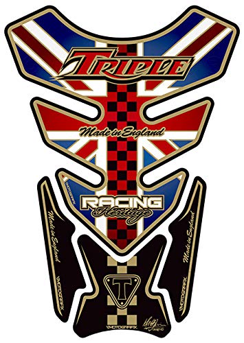 MOTOGRAFIX(モトグラフィックス) タンクパッド QUADPAD TRIUMPH QUADPAD UNION JACK MT-TT011UJ