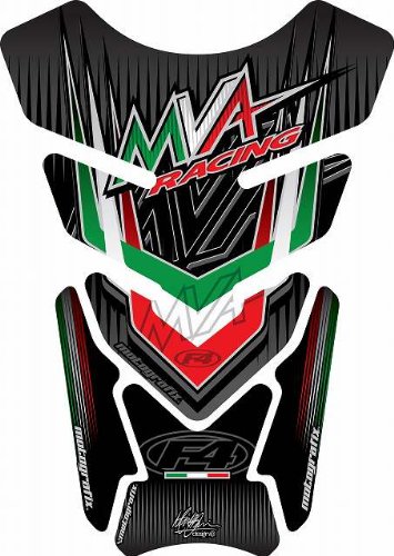 MOTOGRAFIX(モトグラフィックス) タンクパッド MV AGUSTA QUADPAD ブラック MT-TM001K