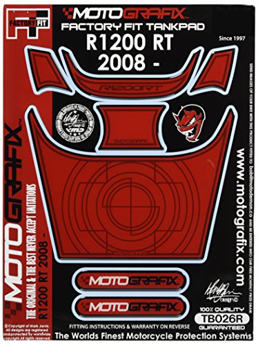 MOTOGRAFIX(モトグラフィックス) タンクパッド BMW R1200RT レッド MT-TB026R