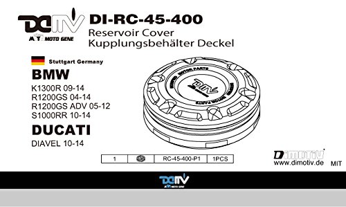 Dimotiv DMV リザーバータンクキャップ リア (Reservoir Cap)BMW/DUCATI/KTM系 ブラック DI-RC-45-400-K