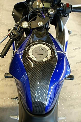 MOS製ヤマハ YZF-R25 R-3 タンクカバー綾織りカーボン Y-ZR3-4-C01