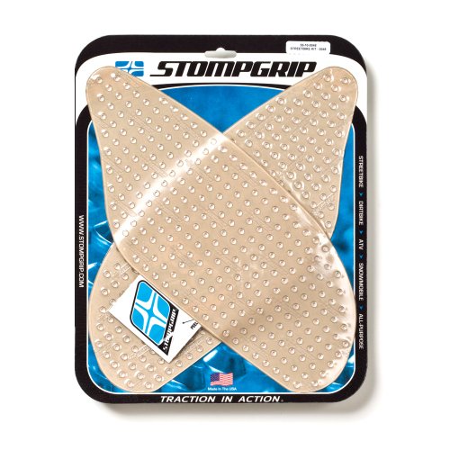 STOMPGRIP(ストンプグリップ) トラクションパッド タンクキット VOLCANO クリア GSX-R600(04-05) GSX-R750(04-05) 55-4002