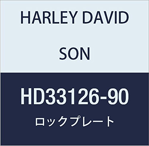ハーレーダビッドソン(HARLEY DAVIDSON) LOCKPLATE HD33126-90