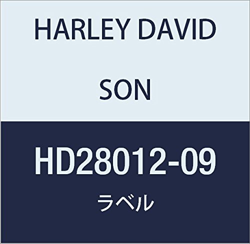 ハーレーダビッドソン(HARLEY DAVIDSON) WARN LABEL,A-C,CHRM/BLK LTR HD28012-09